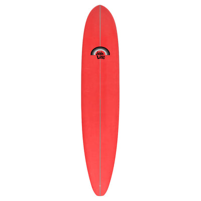 DTL Surf Co. Classic Longboard 9'6" - Red/Black Rainbow - Buy online today at Down the Line Surf. International shipping available.