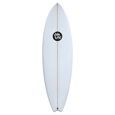 DTL Surf Co. Tuna Fish Surfboard - Clear - Buy online today at Down the Line Surf. International shipping available.