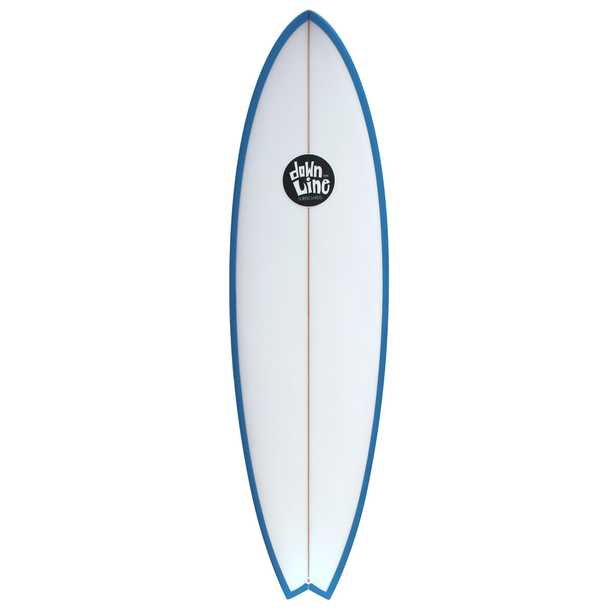 DTL Surf Co. Tuna Fish Surfboard - Blue Rails