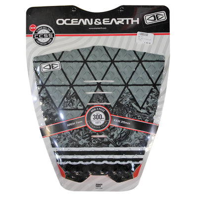 Ocean & Earth Grid 3 Piece Tail Pad - Grey - Buy online today at Down the Line Surf. International shipping available.