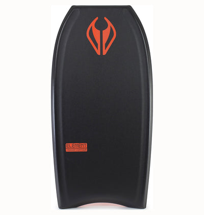 NMD Element PE Bodyboard - Black/Fluro Orange - Buy online today at Down the Line Surf. International shipping available.