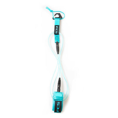 FCS 6ft Comp Leash - Blue - Buy online today at Down the Line Surf. International shipping available.