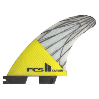 FCS II Carver PC Carbon Tri Fin Set - Medium - Buy online today at Down the Line Surf. International shipping available.