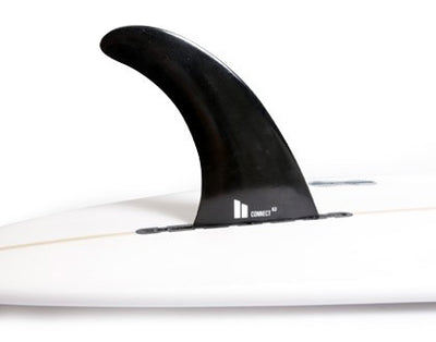 FCS II Connect GF Longboard Fin - Black - Buy online today at Down the Line Surf. International shipping available.