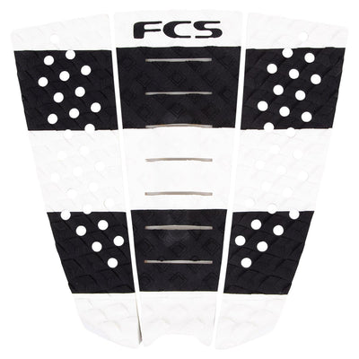 FCS Jeremy Flores 3 Piece Deck Pad - Off White - Buy online today at Down the Line Surf. International shipping available.