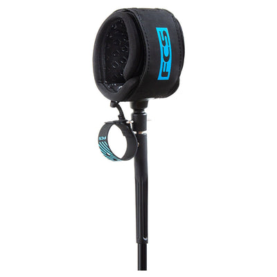 FCS 12ft Protect Max Big Wave Leash - Black - Buy online today at Down the Line Surf. International shipping available.
