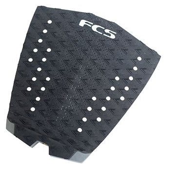 FCS T1 Deck Pad - Black/Charcoal - Buy online today at Down the Line Surf. International shipping available.