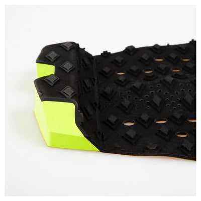 FCS T1 Deck Pad - Black/Acid - Buy online today at Down the Line Surf. International shipping available.