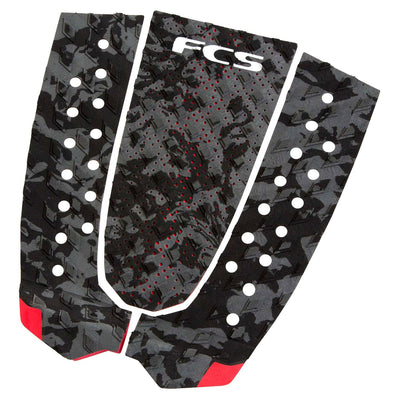 FCS T3 3 Piece Deck Pad - Charcoal/Camo - Buy online today at Down the Line Surf. International shipping available.