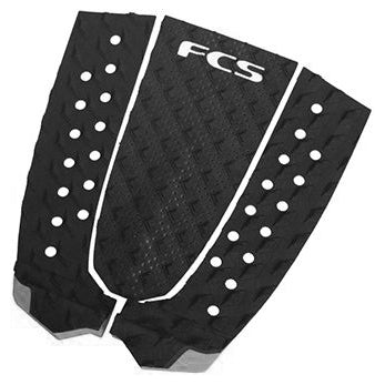 FCS T3 3 Piece Deck Pad - Black/Charcoal - Buy online today at Down the Line Surf. International shipping available.