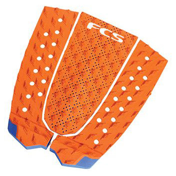 FCS T3 Deck Pad - Orange - Buy online today at Down the Line Surf. International shipping available.