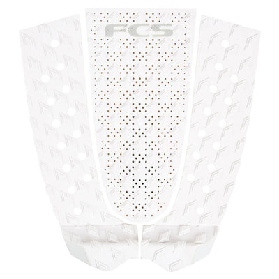 FCS T3 3 Piece Deck Pad - White - Buy online today at Down the Line Surf. International shipping available.