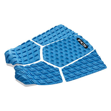 FCS T4 5 Piece Deck Pad - Blue - Buy online today at Down the Line Surf. International shipping available.