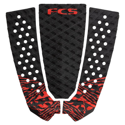 FCS Toledo 3 Piece Deck Pad - Blood - Buy online today at Down the Line Surf. International shipping available.
