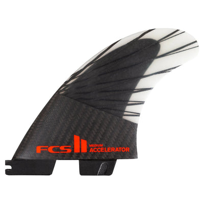 FCS II Accelerator PC Carbon Tri Fin Set - Medium - Buy online today at Down the Line Surf. International shipping available.
