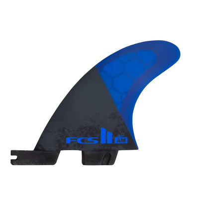 FCS II AM PC Tri Quad Fin Set Cobalt - Medium - Buy online today at Down the Line Surf. International shipping available.