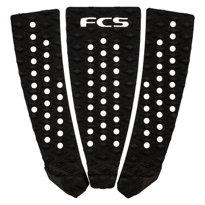 FCS C-3 Classic 3 Piece Deck Pad - Black - Buy online today at Down the Line Surf. International shipping available.