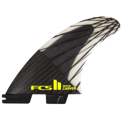 FCS II Carver PC Carbon Tri Fin Set - Medium - Buy online today at Down the Line Surf. International shipping available.