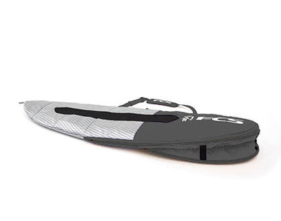 FCS 3DxFit Flight Funboard Boardbag - Charcoal - Buy online today at Down the Line Surf. International shipping available.