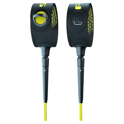 FCS Freedom Leash 6ft - Acid - Buy online today at Down the Line Surf. International shipping available.