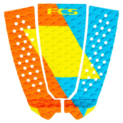 FCS Toledo 3 Piece Deck Pad - Tropic Punch - Buy online today at Down the Line Surf. International shipping available.