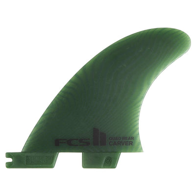 FCS II Carver Neo Glass Eco Quad Rears Fin Set - Medium - Buy online today at Down the Line Surf. International shipping available.