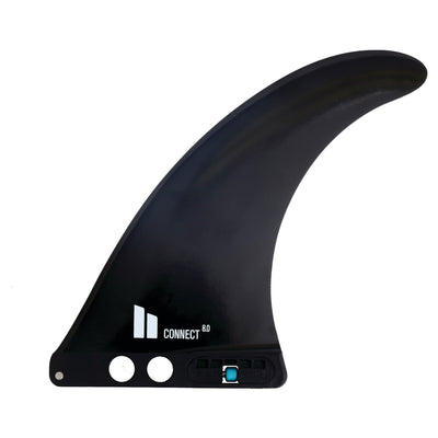 FCS II Connect GF Longboard Fin - Black - Buy online today at Down the Line Surf. International shipping available.