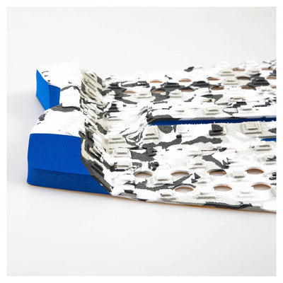 FCS Julian Wilson Deck Pad - Grey Camo/Cobalt - Buy online today at Down the Line Surf. International shipping available.