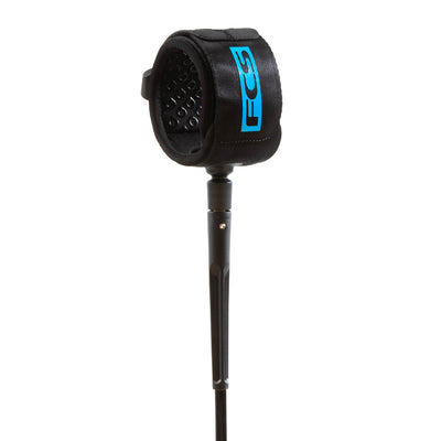FCS 8ft Protect Big Wave Leash - Black - Buy online today at Down the Line Surf. International shipping available.