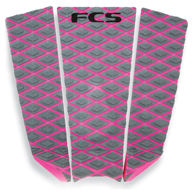 FCS Sally Fitzgibbons Deck Pad - Grey/Bright Pink - Buy online today at Down the Line Surf. International shipping available.