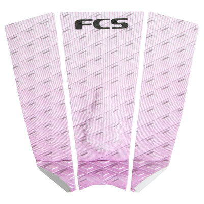 FCS Sally Fitzgibbons Deck Pad - White/Dusky Pink - Buy online today at Down the Line Surf. International shipping available.