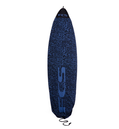 FCS Stretch Funboard Sock - Stone Blue - Buy online today at Down the Line Surf. International shipping available.