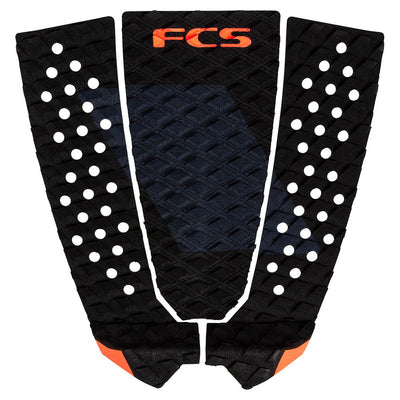 FCS Toledo 3 Piece Deck Pad - Black - Buy online today at Down the Line Surf. International shipping available.