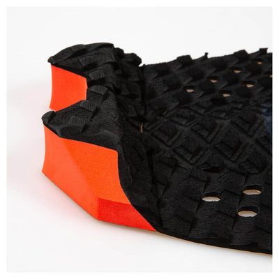 FCS Toledo 3 Piece Deck Pad - Black - Buy online today at Down the Line Surf. International shipping available.