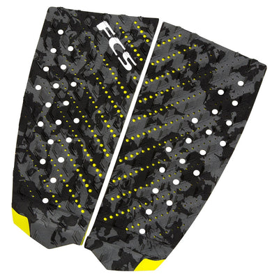 FCS Essential Series T2 Deck Pad - Charcoal/Camo - Buy online today at Down the Line Surf. International shipping available.