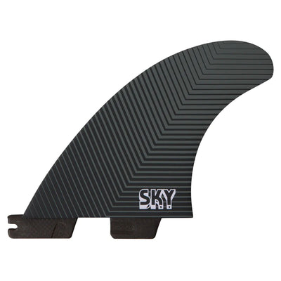 FCS II Sky Brown PC Tri Fin Set - Small - Buy online today at Down the Line Surf. International shipping available.
