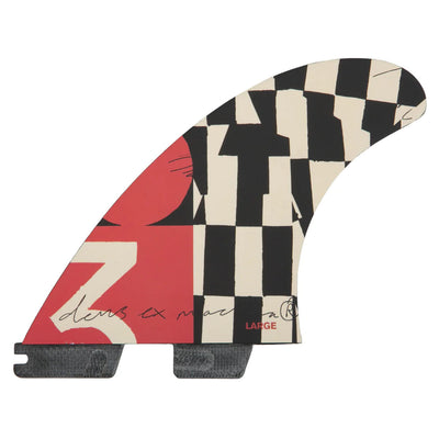FCS II Deus PC Tri Fin Set - Large - Buy online today at Down the Line Surf. International shipping available.
