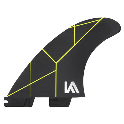 FCS II Kolohe Andino PC Tri Fin Set - Black/Acid - Buy online today at Down the Line Surf. International shipping available.