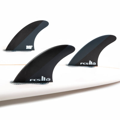 FCS II Mick Fanning Neo Carbon Tri Fin Set - Large - Buy online today at Down the Line Surf. International shipping available.