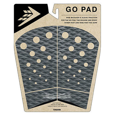 Firewire Go Pad 4 Piece Tail Pad - Charcoal/Black - Buy online today at Down the Line Surf. International shipping available.