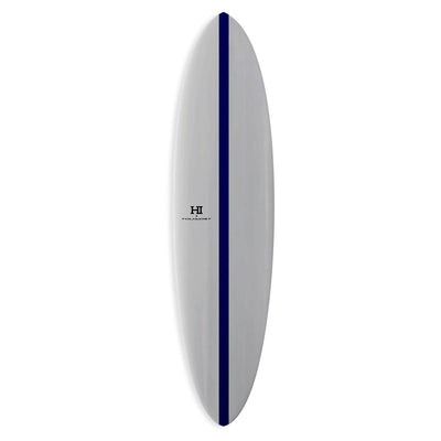 Firewire Mid 6 Thunderbolt Surfboard - White/Blue - Buy online today at Down the Line Surf. International shipping available.