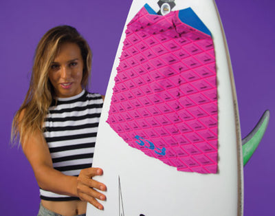 FCS Sally Fitzgibbons Deck Pad - Purple/Pink - Buy online today at Down the Line Surf. International shipping available.