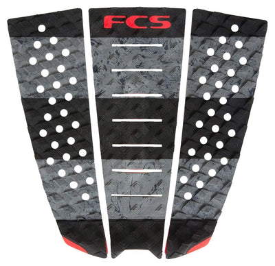 FCS Jeremy Flores 3 Piece Deck Pad - Stealth - Buy online today at Down the Line Surf. International shipping available.
