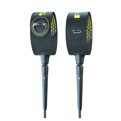 FCS Freedom Leash 6ft - Yellow - Buy online today at Down the Line Surf. International shipping available.