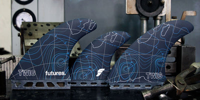 Futures Fins Twiggy 5 Fin - Large - Buy online today at Down the Line Surf. International shipping available.