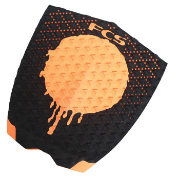 FCS Gabriel Medina Deck Pad - Black/Orange - Buy online today at Down the Line Surf. International shipping available.