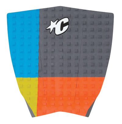 Creatures of Leisure Dusty Payne 3 Piece Tail Pad - Grey Orange - Buy online today at Down the Line Surf. International shipping available.