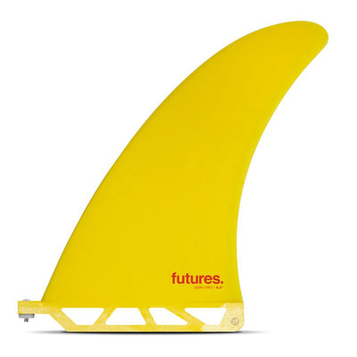 Futures Fins Gerry Lopez 8.5" Longboard Fin - Yellow - Buy online today at Down the Line Surf. International shipping available.