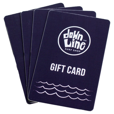 Down the Line Surf Gift Card - In Store - Buy online today at Down the Line Surf. International shipping available.