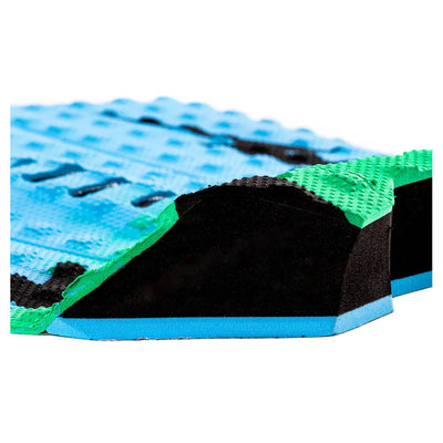 Creatures of Leisure Mick Eugene Fanning Lite Performance Tail Pad - Green Fade Cyan Black - Buy online today at Down the Line Surf. International shipping available.